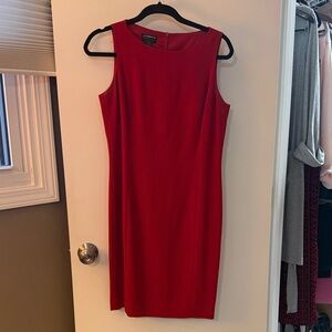 Liz Claiborne Red Midi Dress
